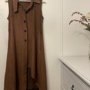 NWOT Periphery Epic Vegan Suede Vest